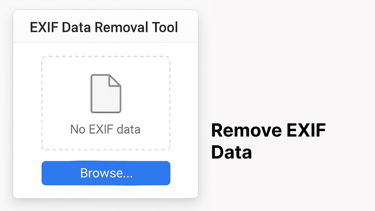 Remove EXIF Data Guide